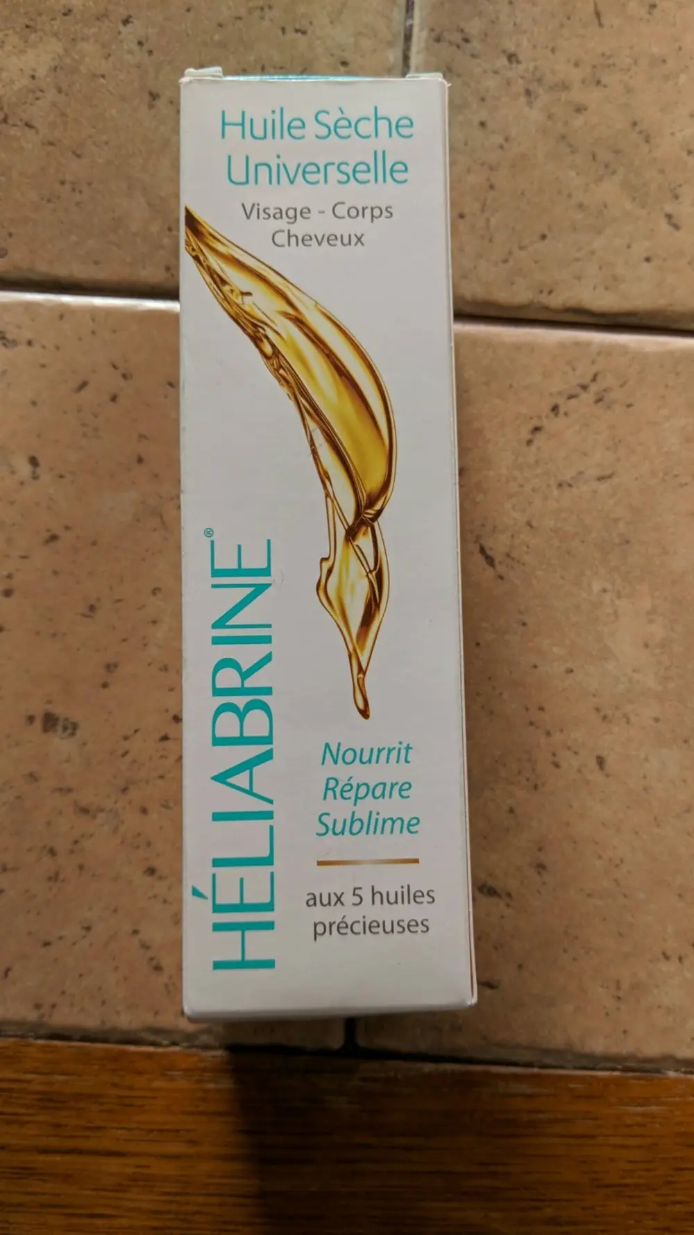 HÉLIABRINE - Huile sèche universelle Visage-corps-cheveux