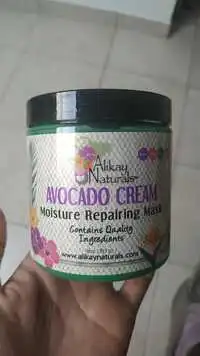 ALIKAY NATURALS - Avocado cream - Moisture repairing mask