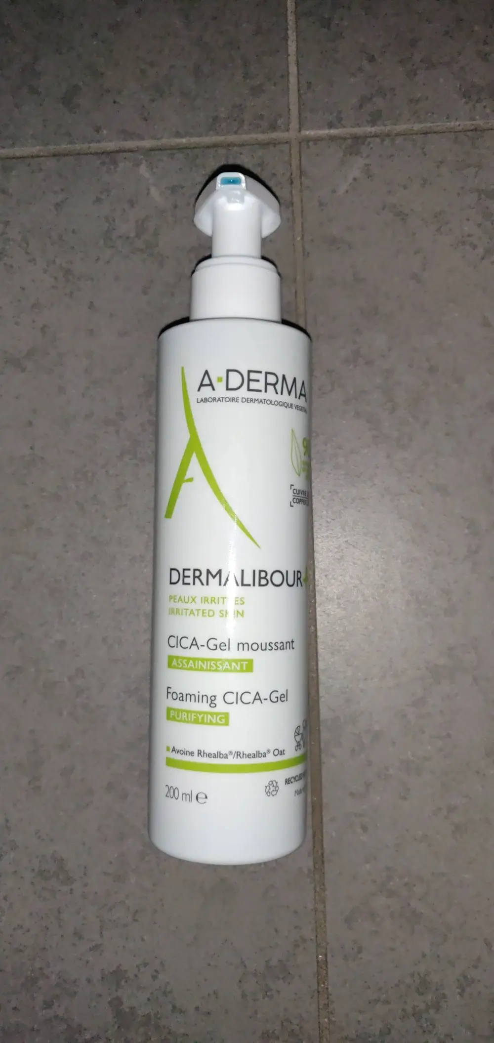 A-DERMA - Dermalibour - Cica gel moussant assainissant