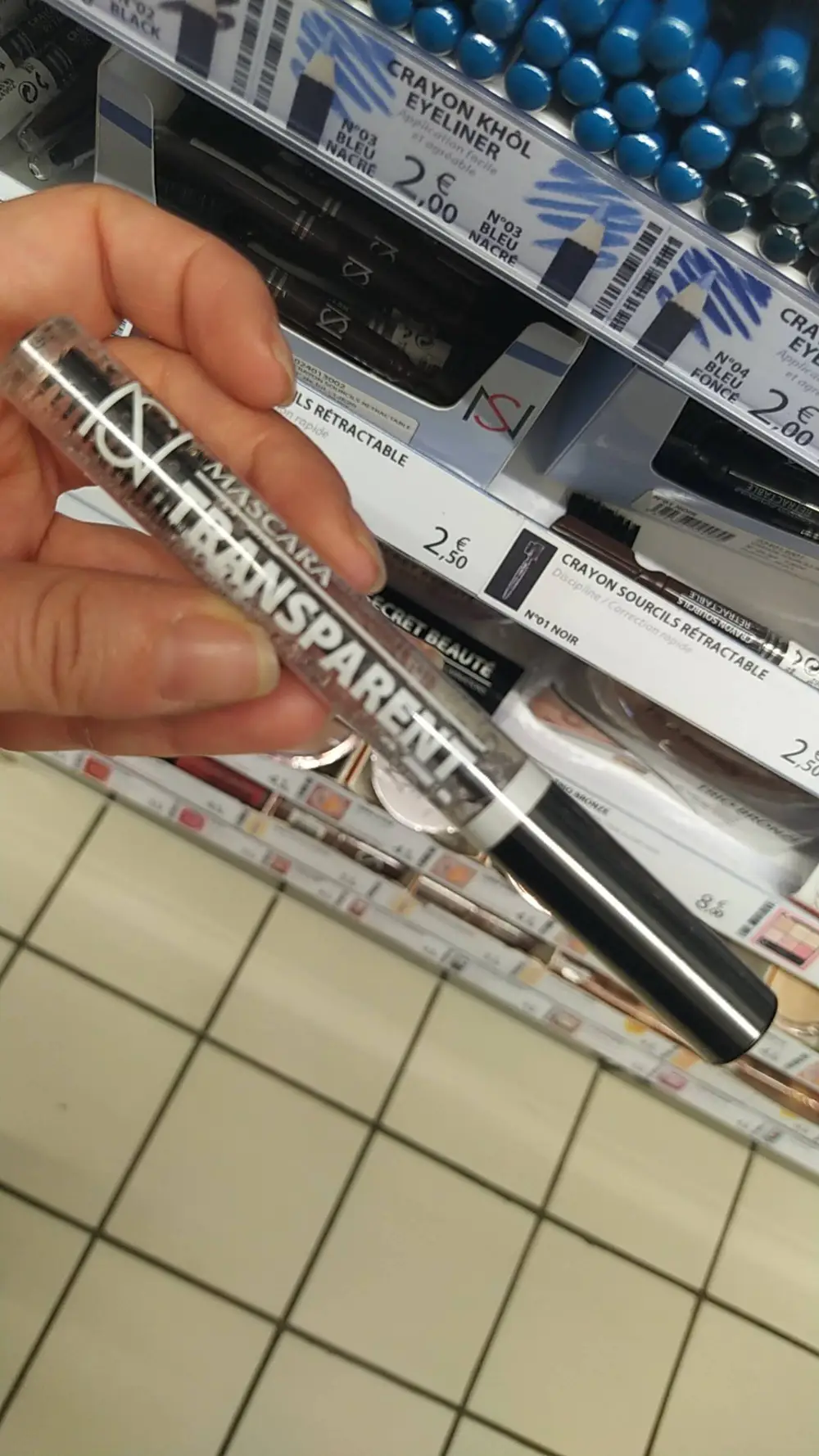 EUROP COSMETICS - Mascara transparent