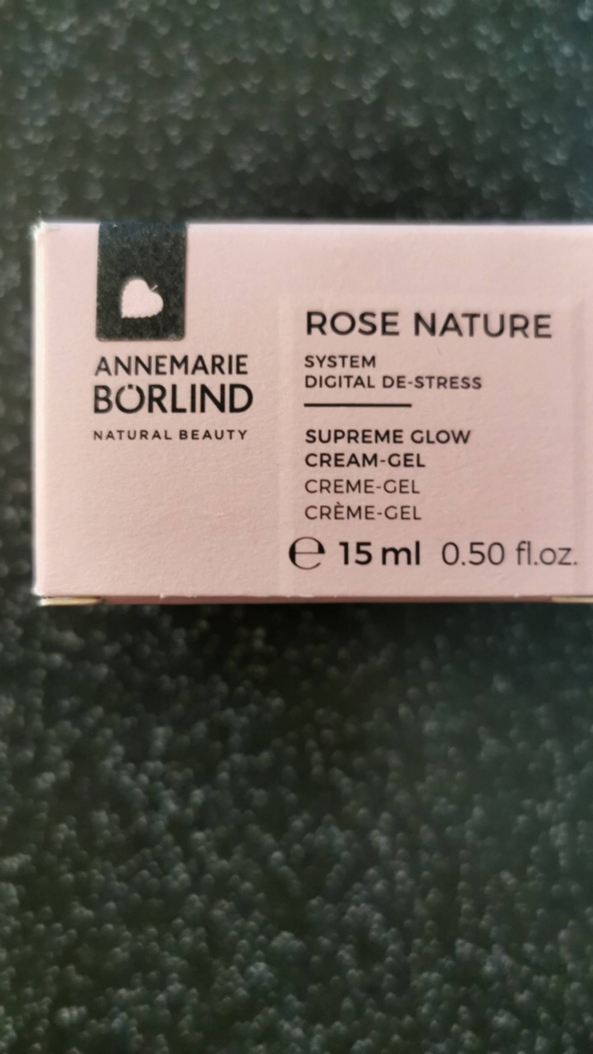 ANNEMARIE BÖRLIND - Rose nature - Crème-gel