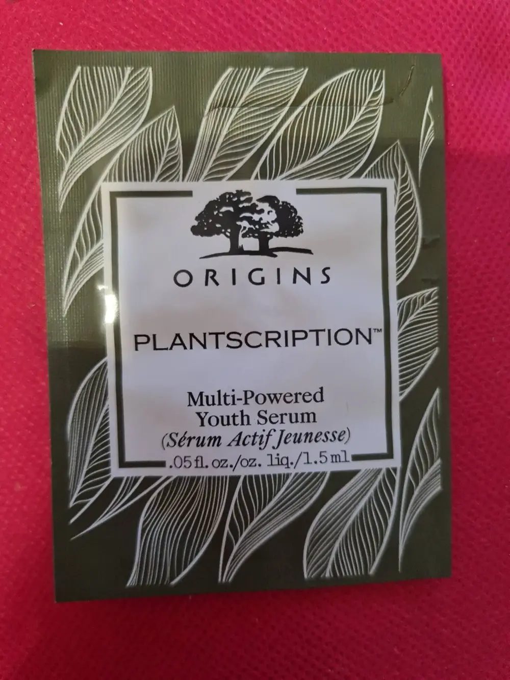 ORIGINS - Plantscription - Sérum actif jeunesse