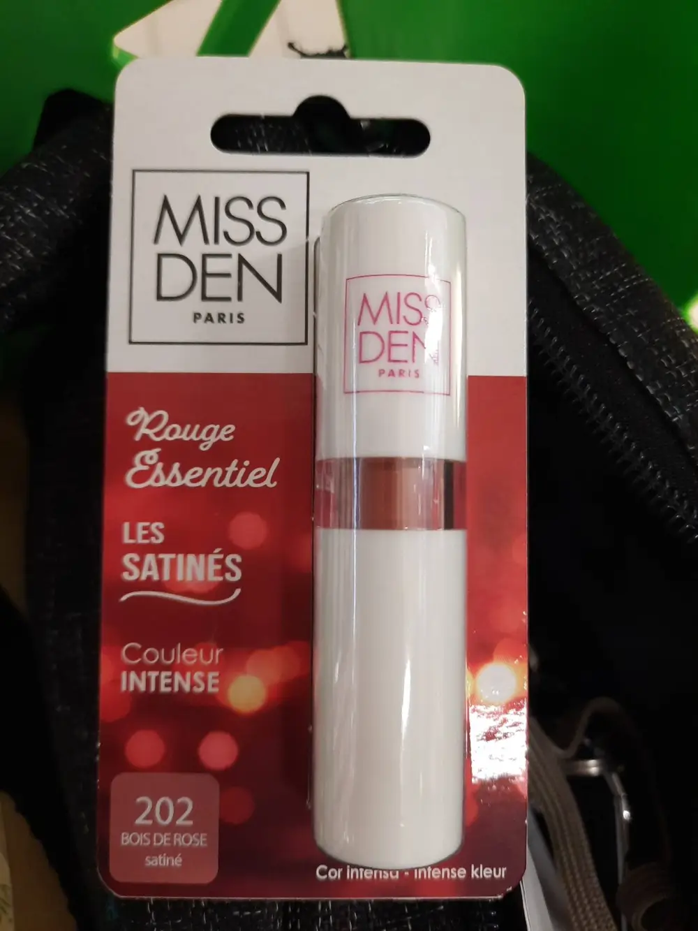 MISS DEN - Les satinés - Rouge essentiel 202 bois de rose