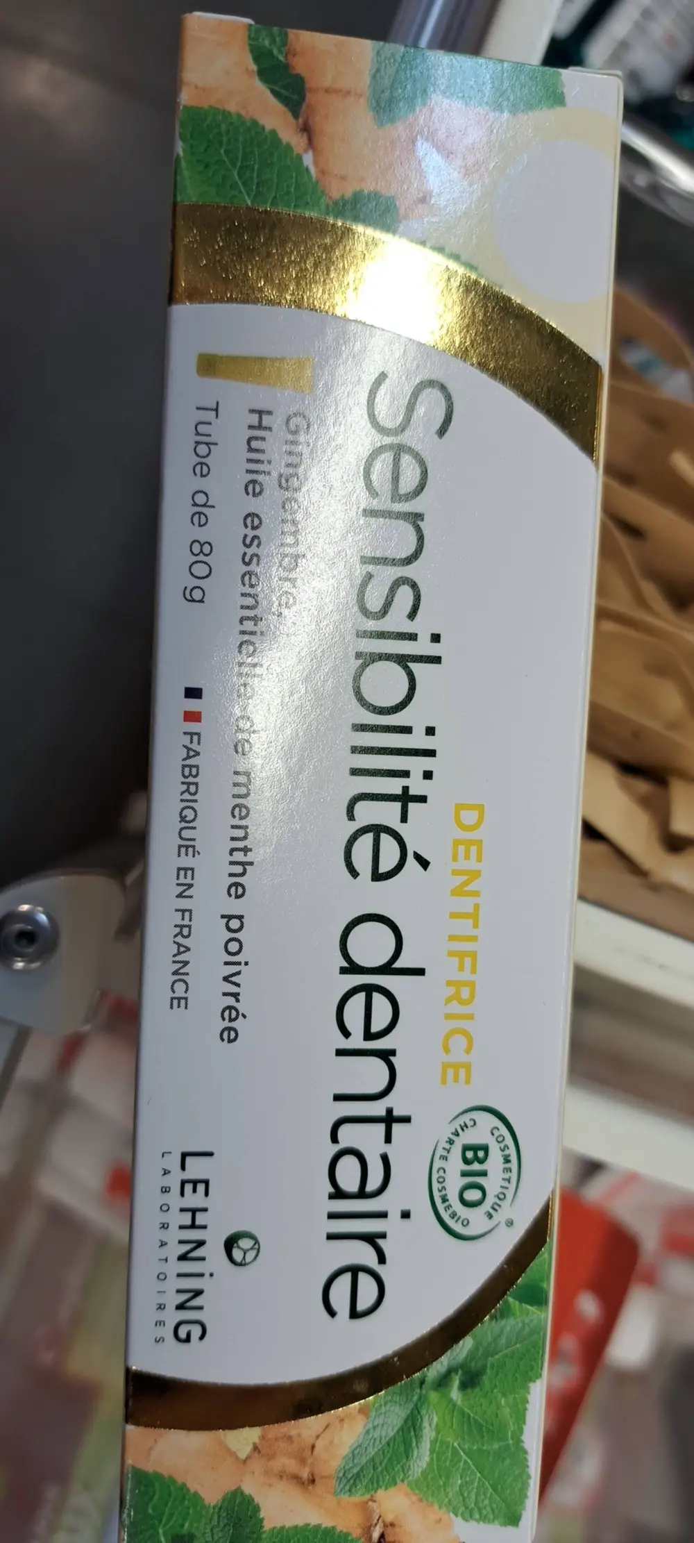 LEHNING LABORATOIRES - Sensibilité dentaire - Dentifrice Bio