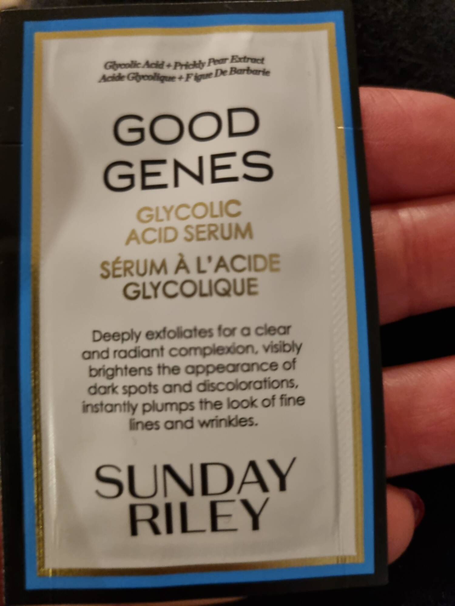 SUNDAY RILEY - Good genes - Sérum à l'acide glycolique