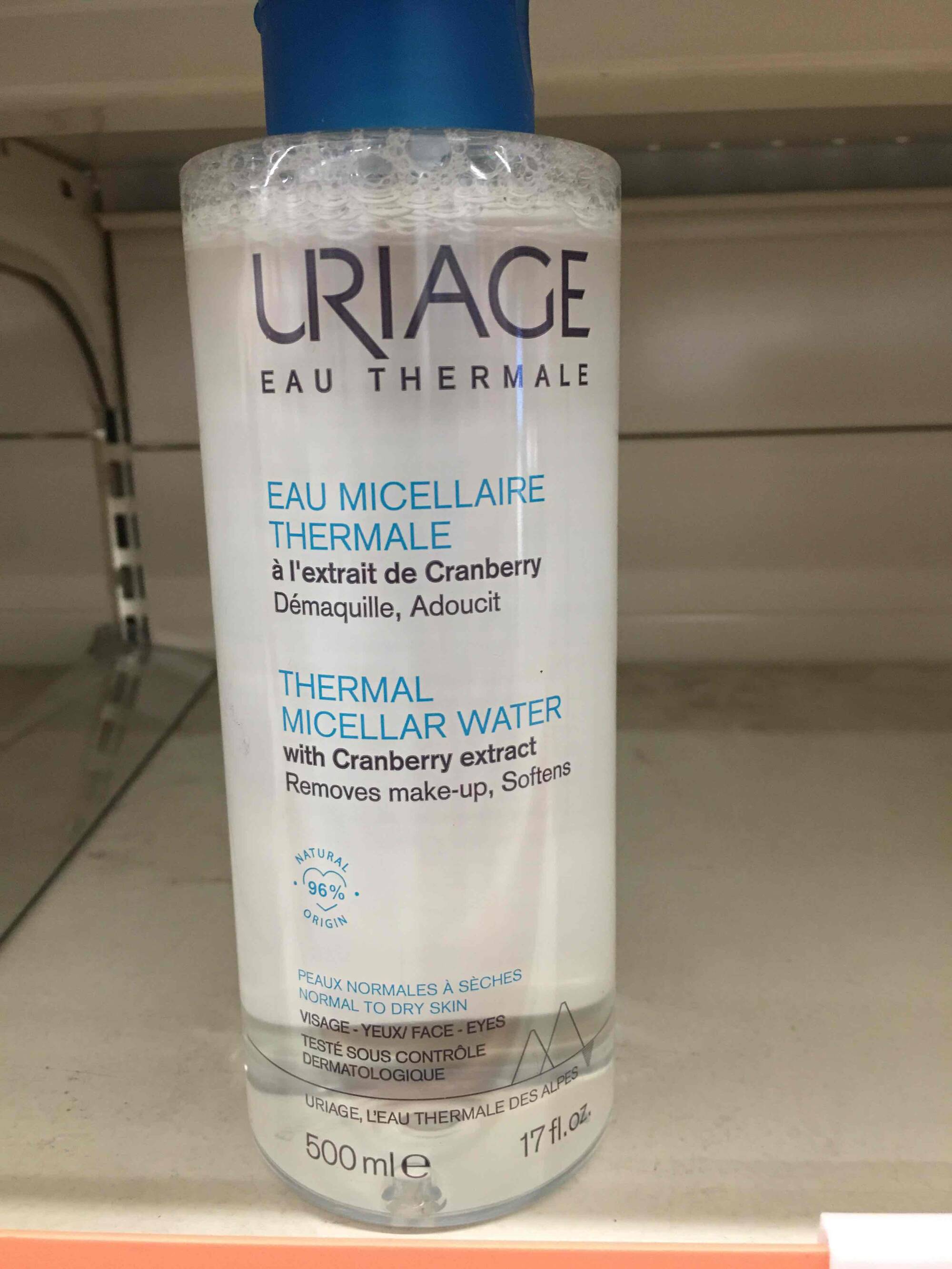 URIAGE - Eau micellaire thermale