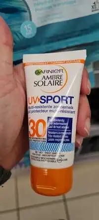 GARNIER - UV Sport - Lait protecteur multi-résistant SPF 30