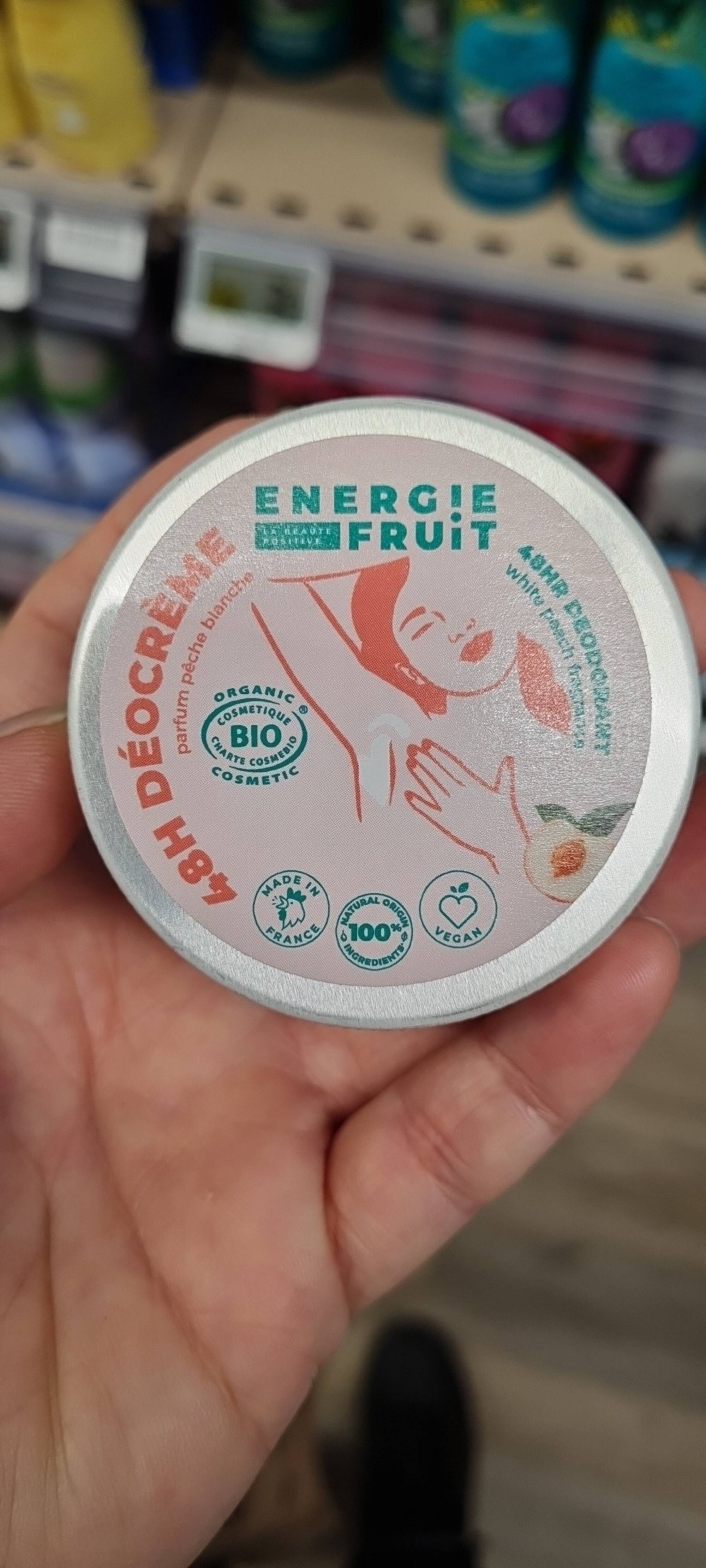 Déodorant Déocrème 48H Monoï ENERGIE FRUIT