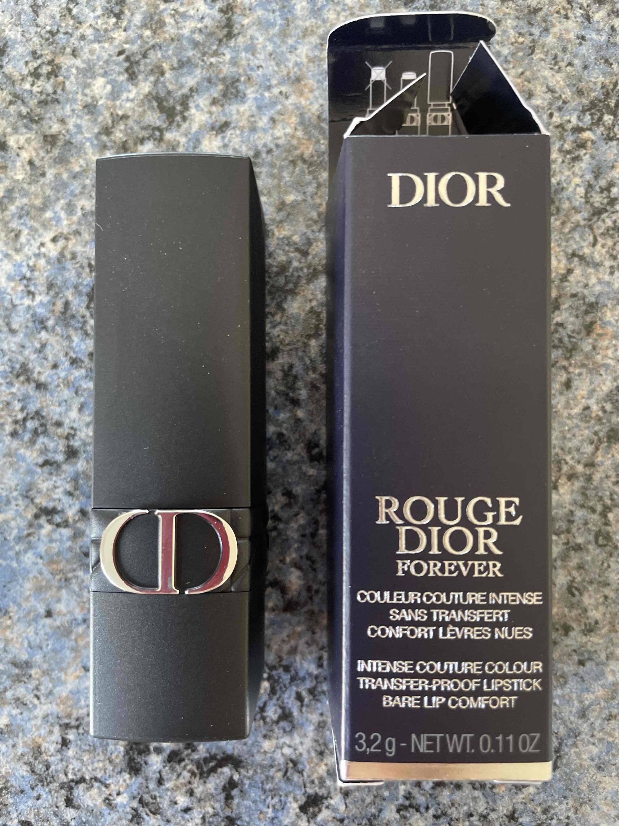 DIOR - Rouge Dior forever - Couleur couture intense 