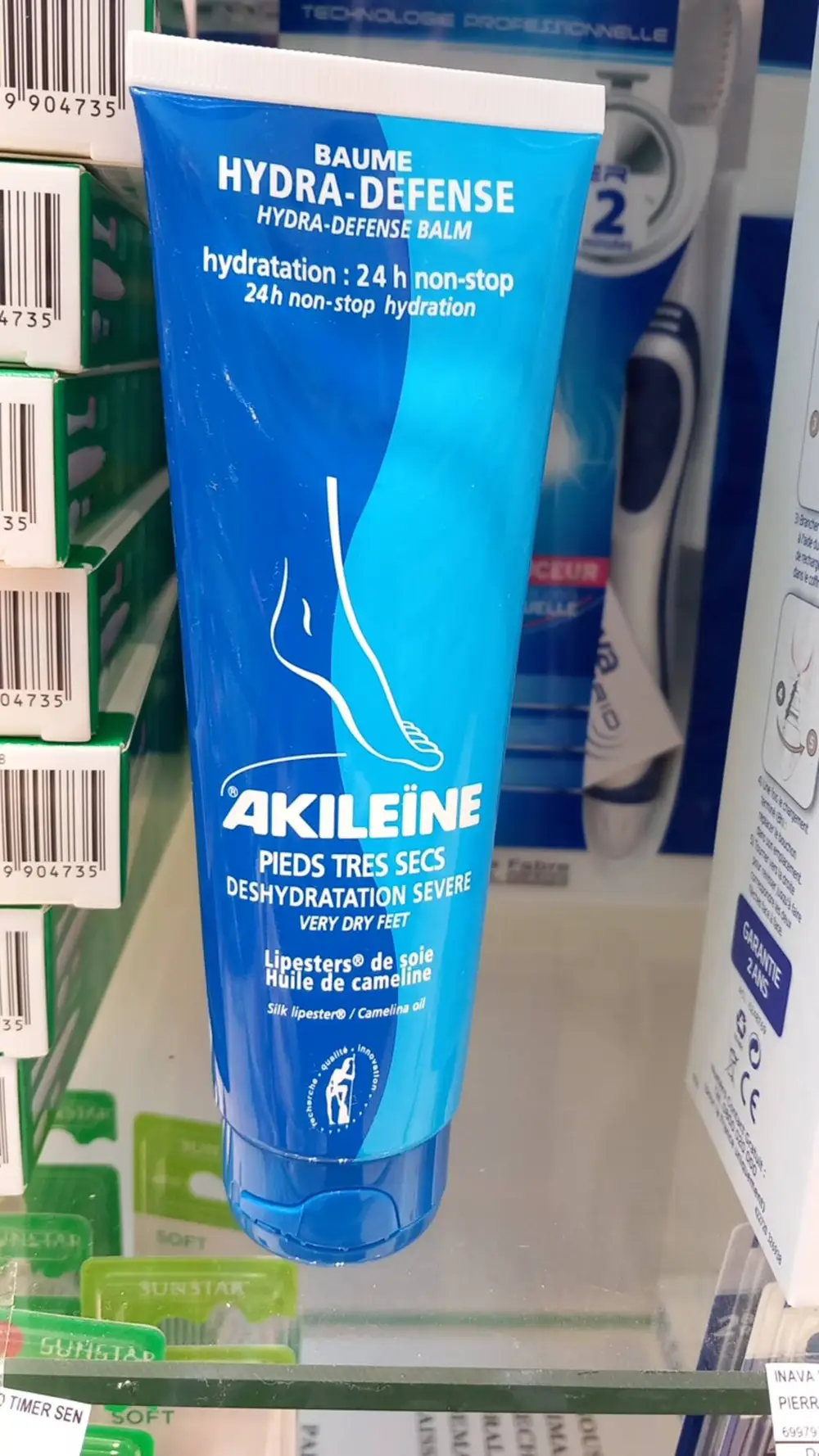 AKILÉINE - Baume Hydra-défense pieds