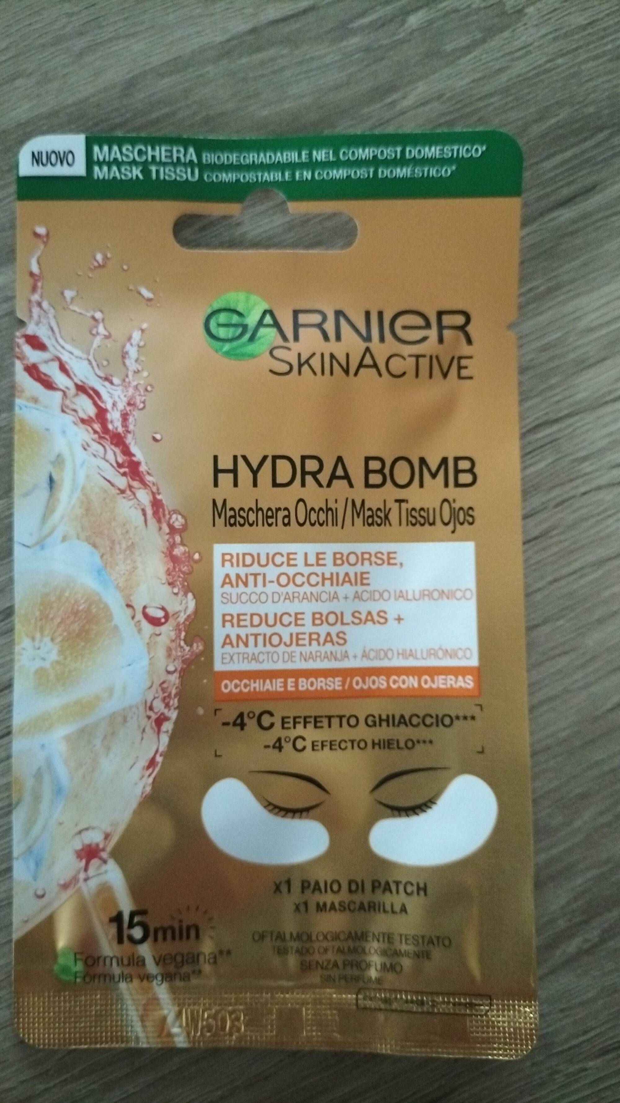 GARNIER - SkinActive Hydra bomb - Mask tissu ojos