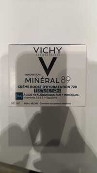 VICHY - Minéral 89 - Crème boost d'hydratation 72h