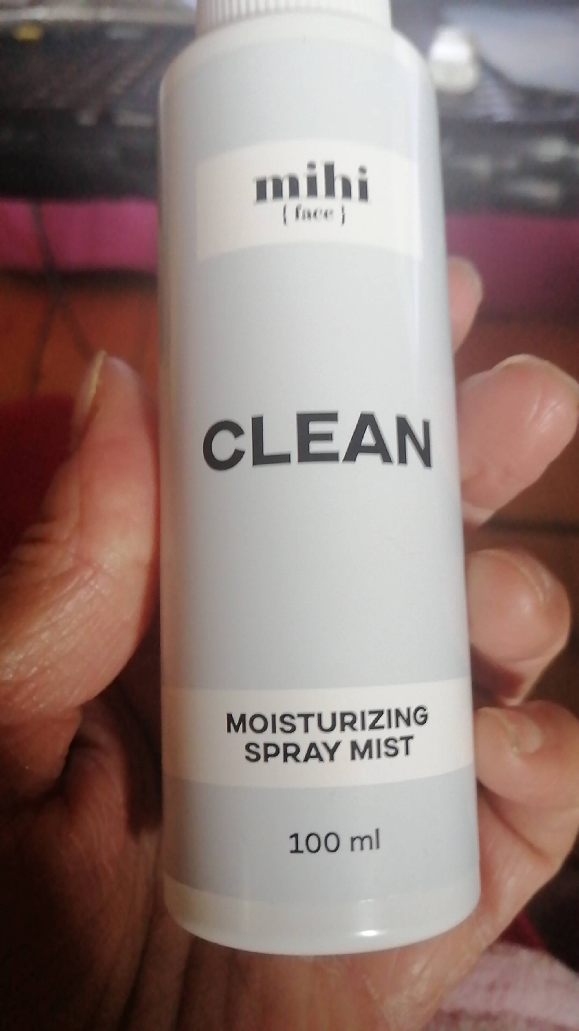 MIHI - Clean - Moisturizing spray mist