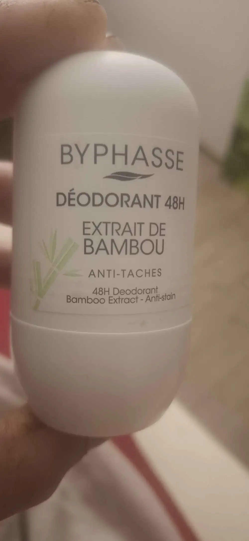 BYPHASSE - Déodorant 48H extrait de bambou