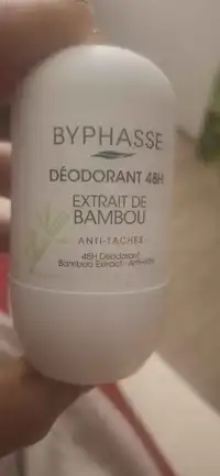 BYPHASSE - Déodorant 48H extrait de bambou