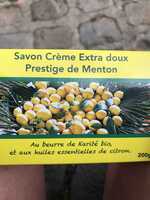 PRESTIGE DE MENTON - Prestige de menton - Savon crème extra doux