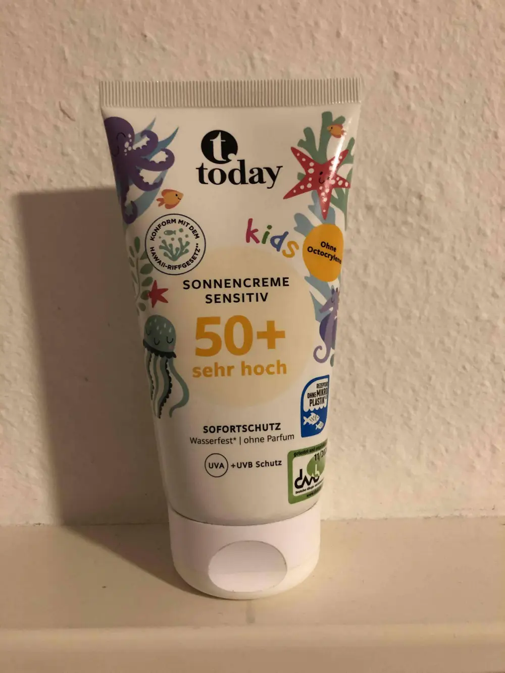 TODAY - Kids - Sonnencreme sensitiv 50+