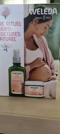 WELEDA - Maternité - Huile et baume de massage vergetures