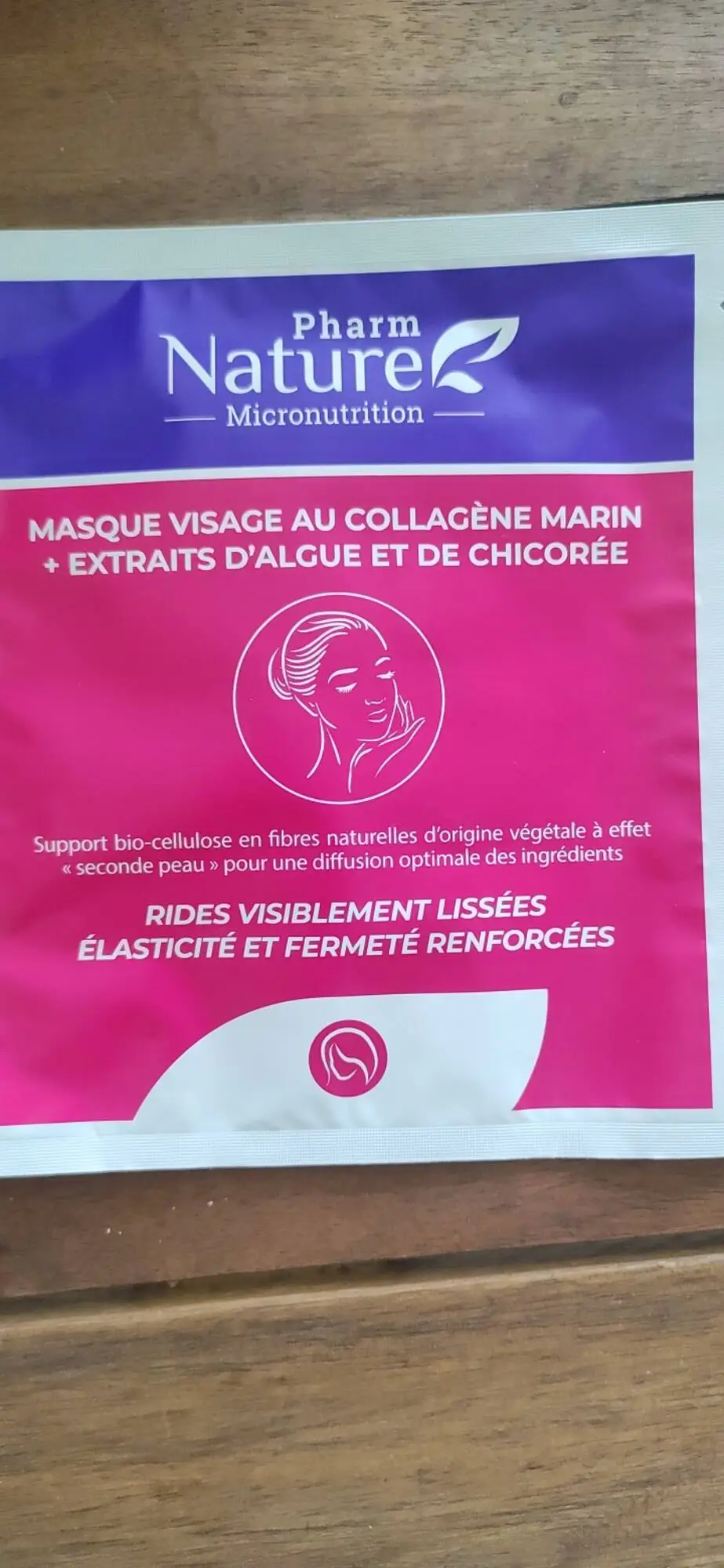 PHARM NATURE - Masque visage au collagène marin