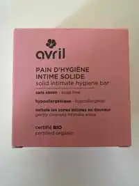 AVRIL - Pain d’hygiène intime solide bio