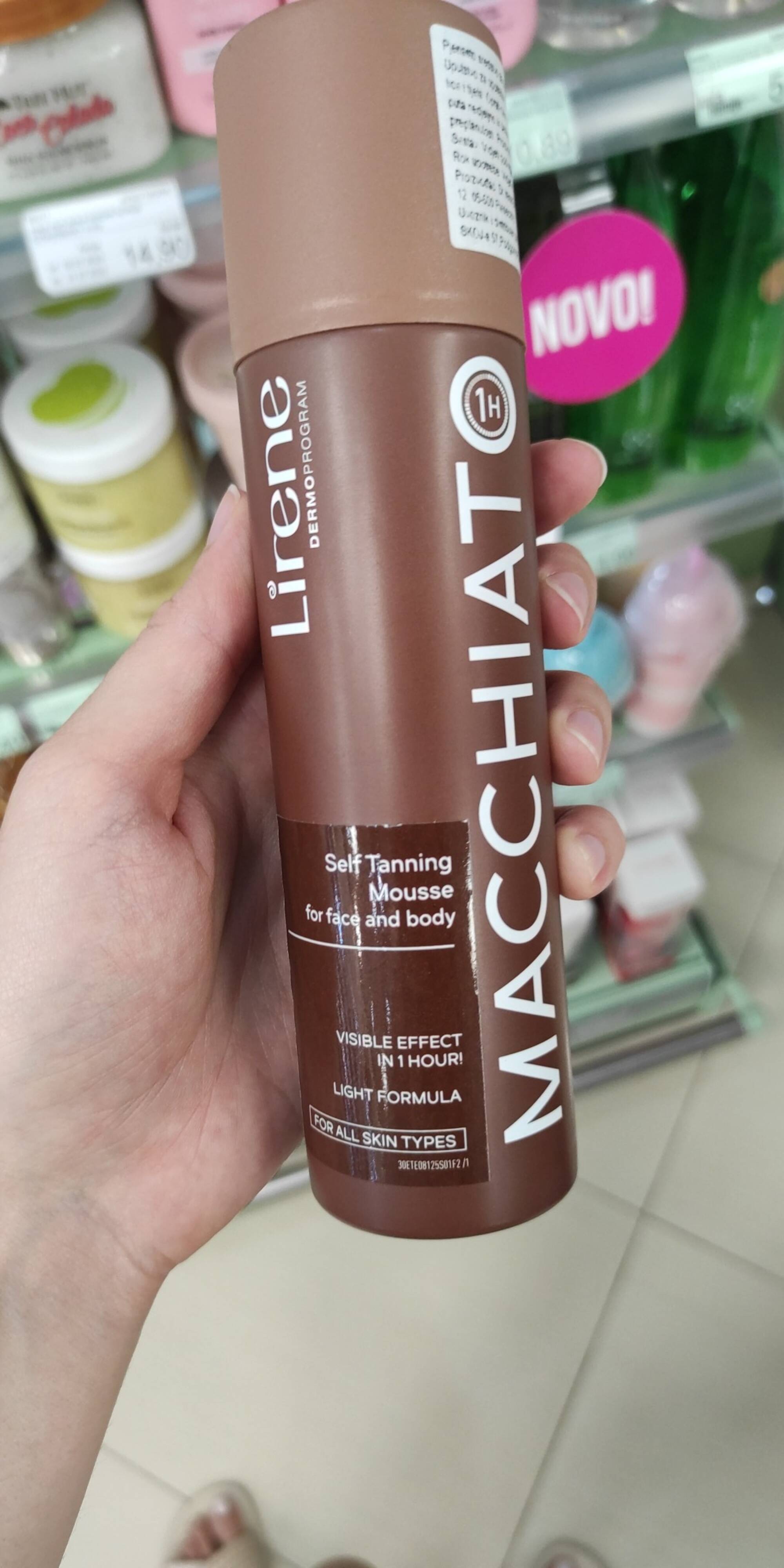 LIRENE - Macchiato - Self-tanning mousse for face and body