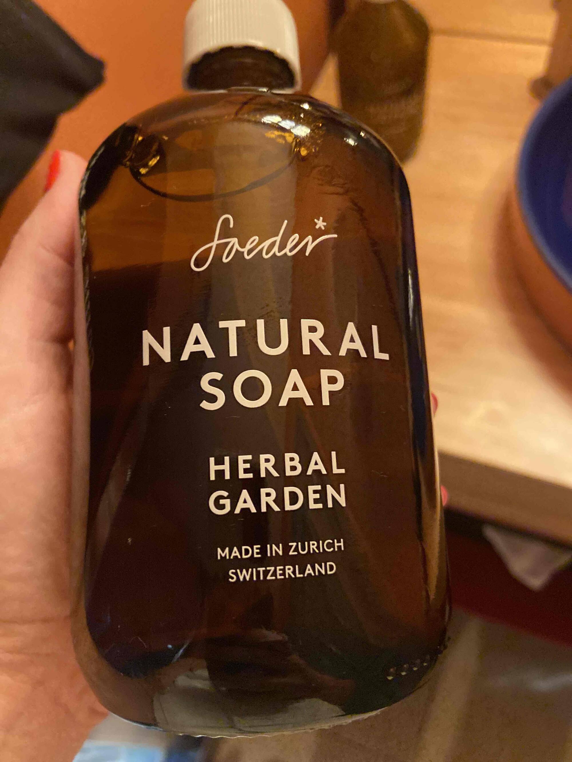 SOEDER - Herbal garden - Natural soap