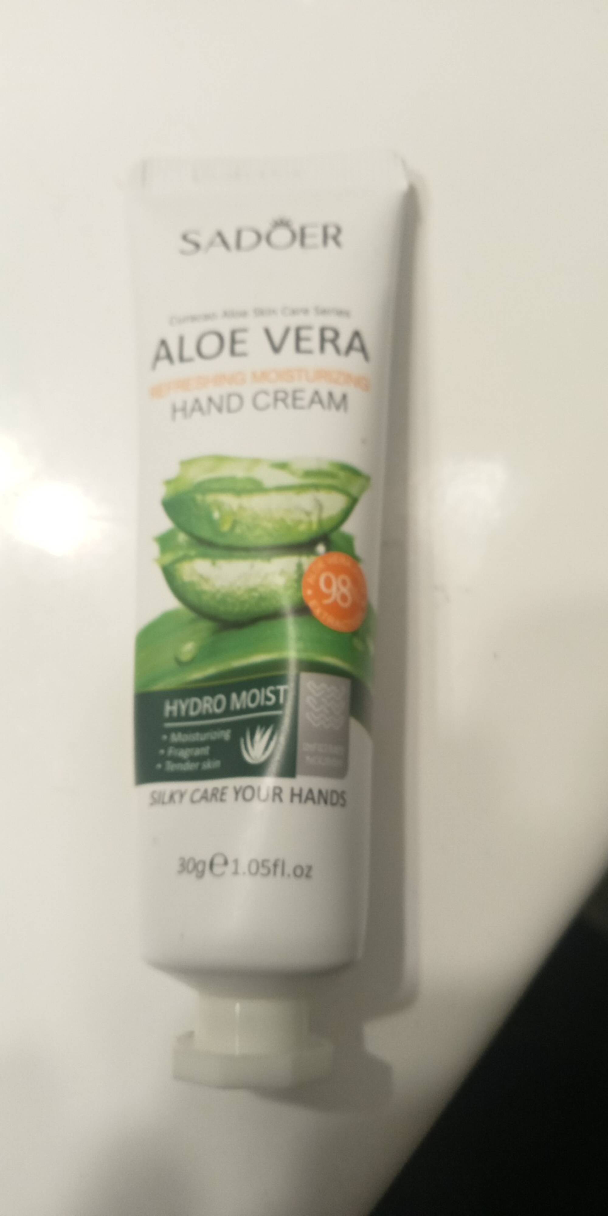 SADOER - Aloe vera - Hand cream