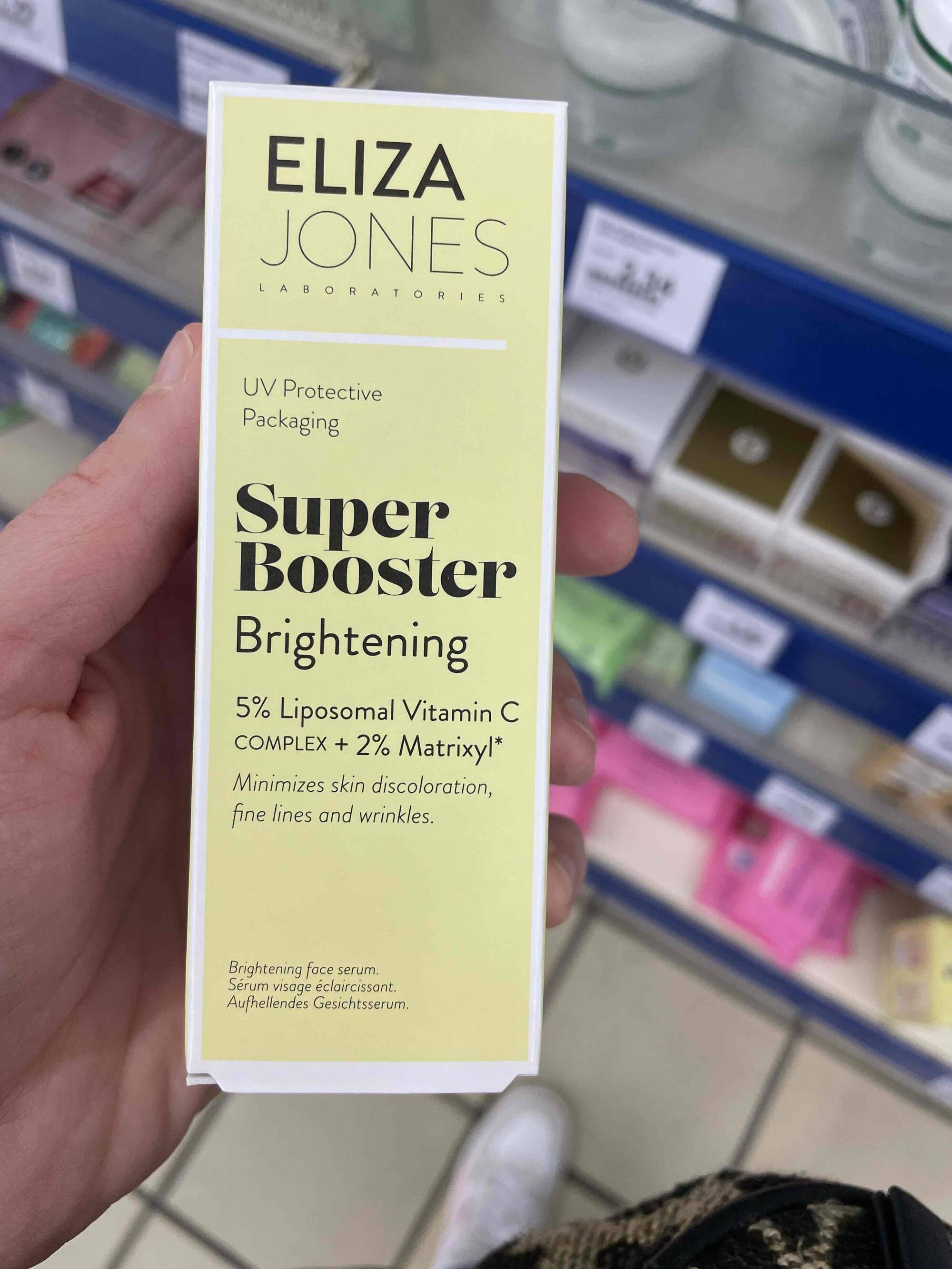ELIZA JONES - Super booster brightening - Sérum visage éclaircissant