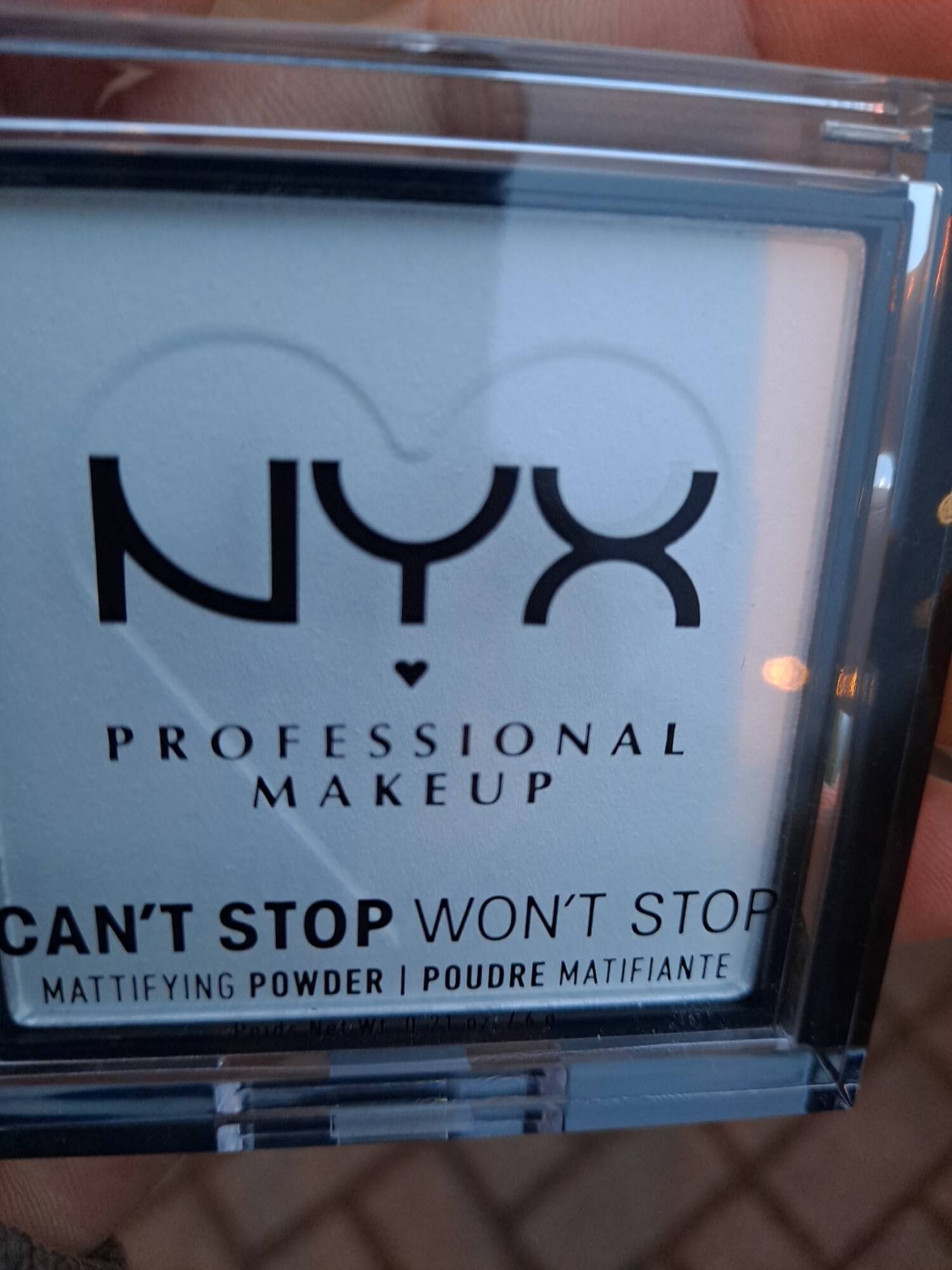 NYX - Can't stop won't stop - Poudre matifiante