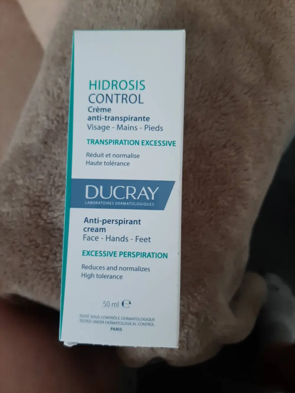 DUCRAY - Hidrosis control - Crème anti-transpirante