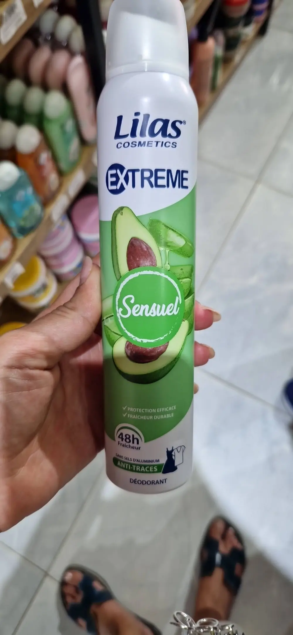 LILAS COSMETICS - Extreme sensuel - Déodorant anti-traces 48h
