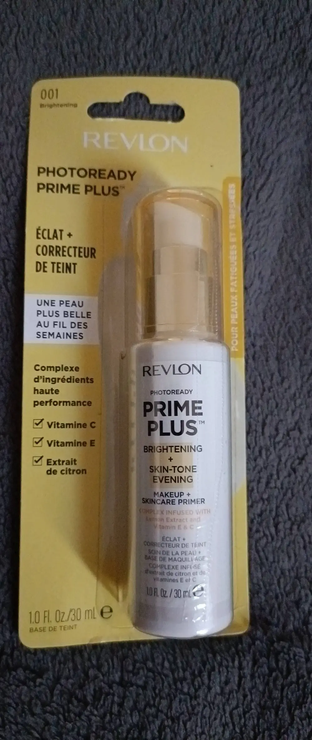 REVLON - Photoready prime plus - Eclat + correcteur de teint