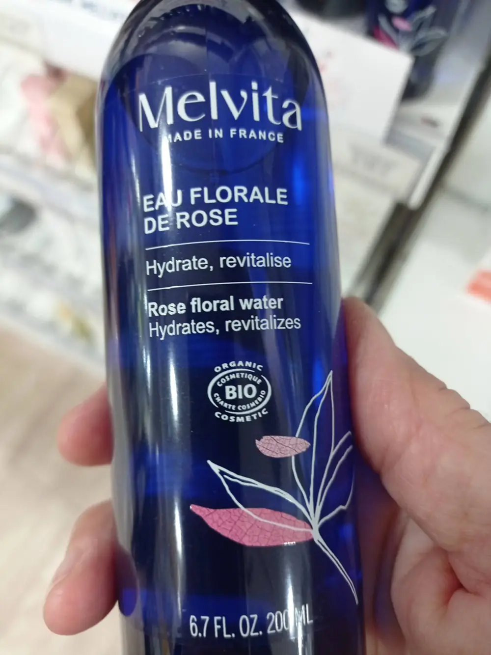 MELVITA - Eau florale de rose