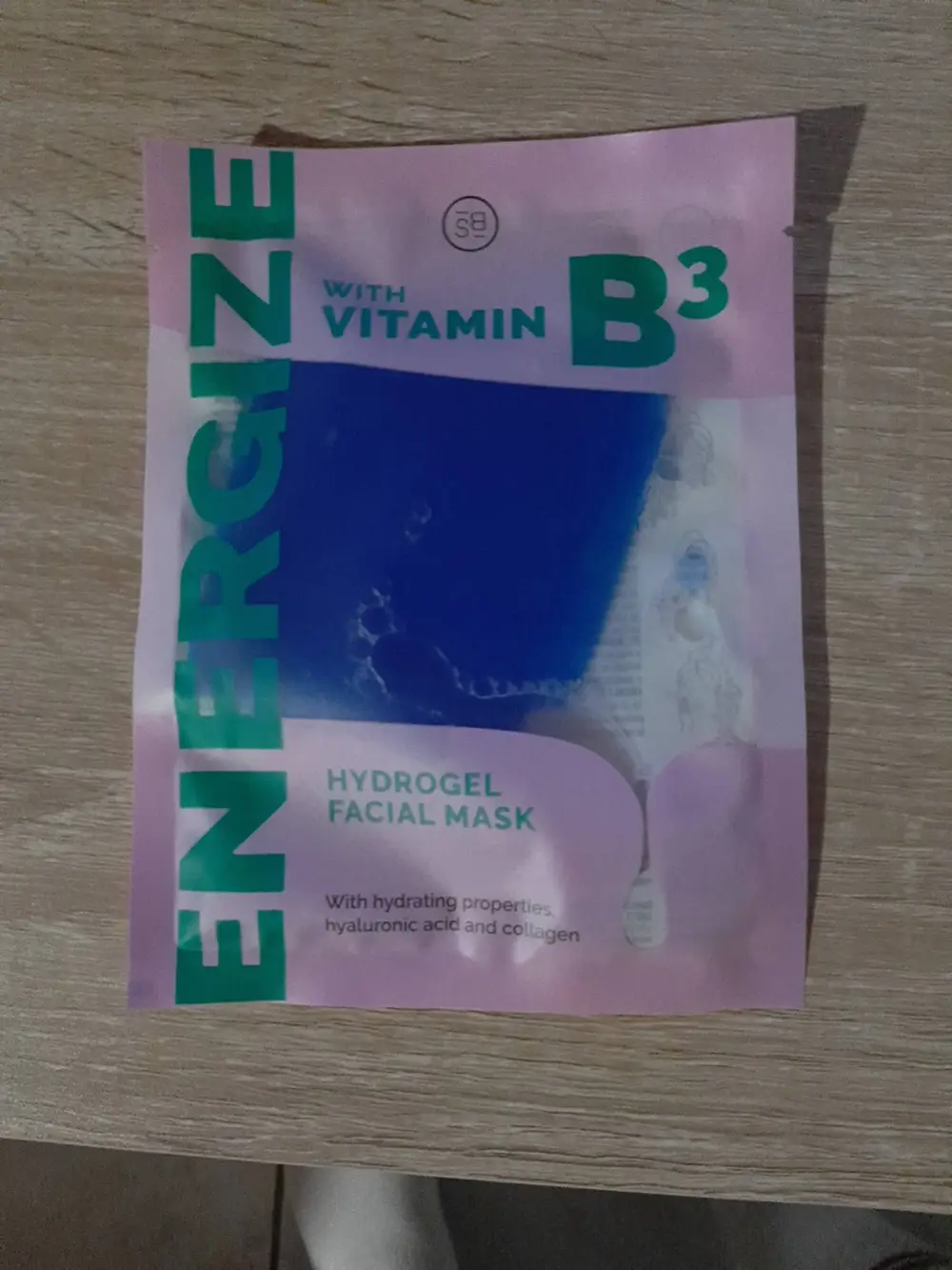 ENERGIZE - Hydrogel facial mask B3