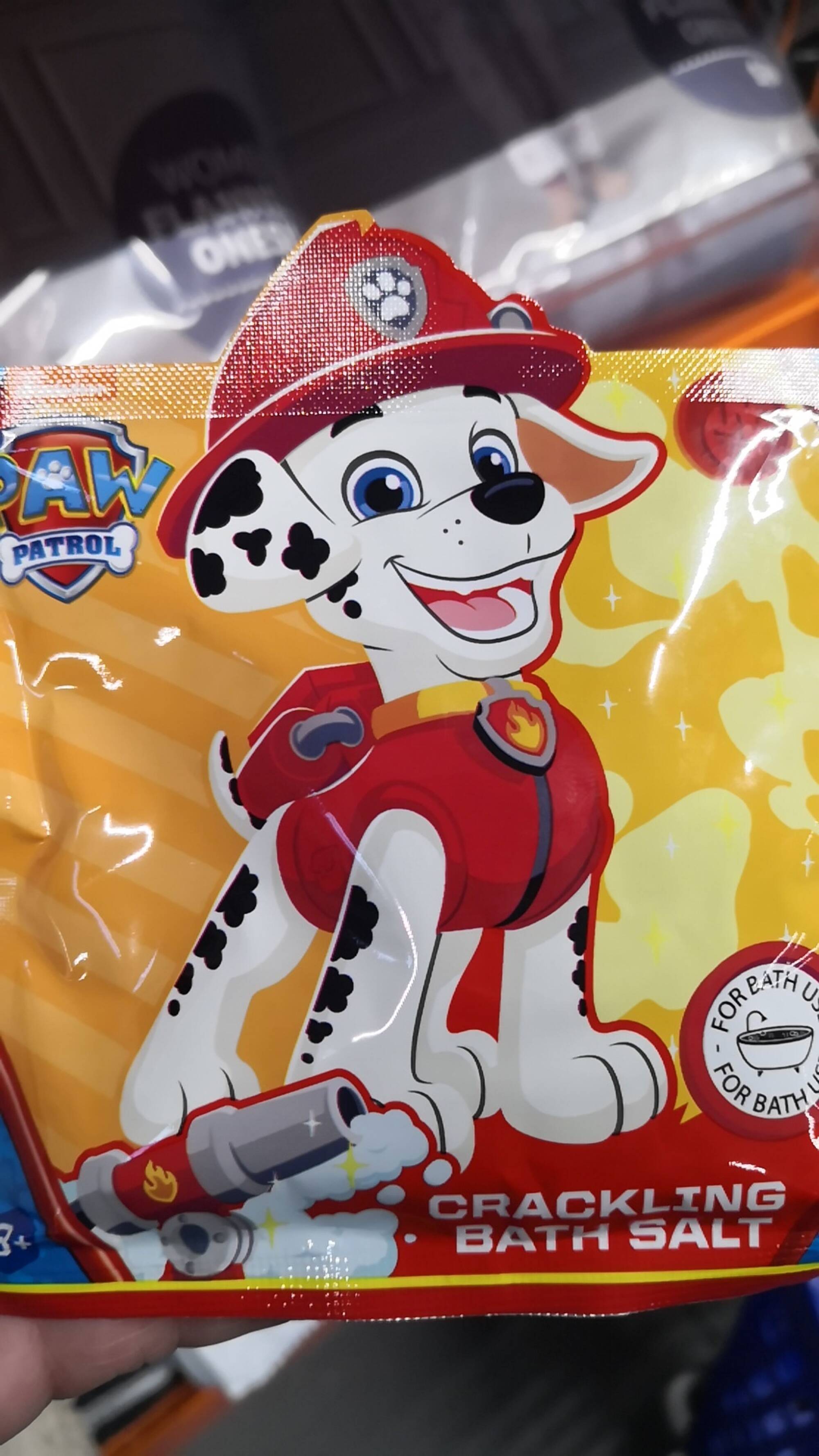 PAW PATROL - Crackling bath salt