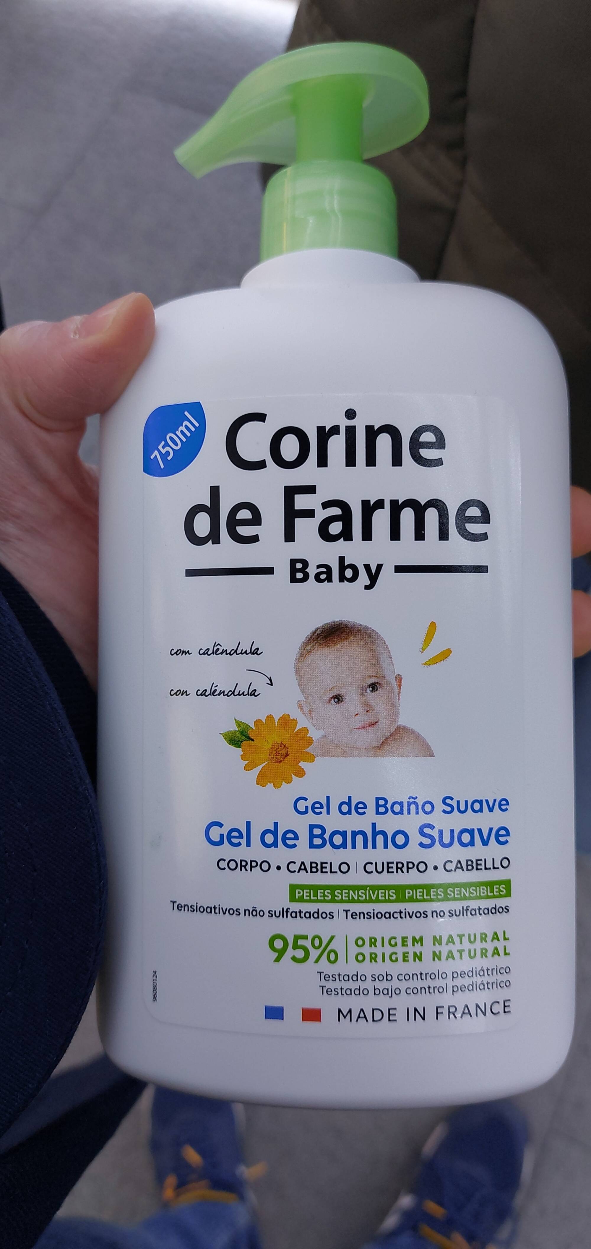 CORINE DE FARME - Baby - Gel de banho suave 