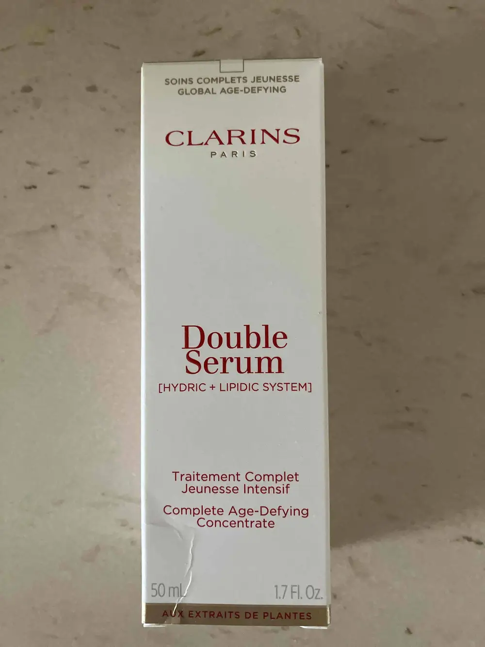 CLARINS - Double serum - Traitement jeunesse intensif