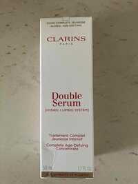 CLARINS - Double serum - Traitement jeunesse intensif