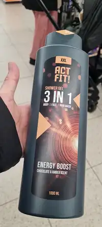 ACTFIT - Shower gel 3 in 1 energy boost 