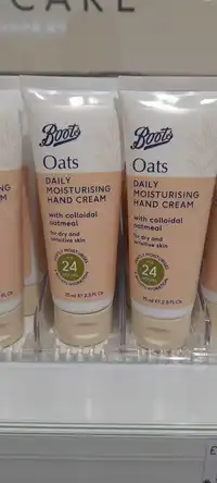 BOOTS - Oats - Daily moisturising hand cream