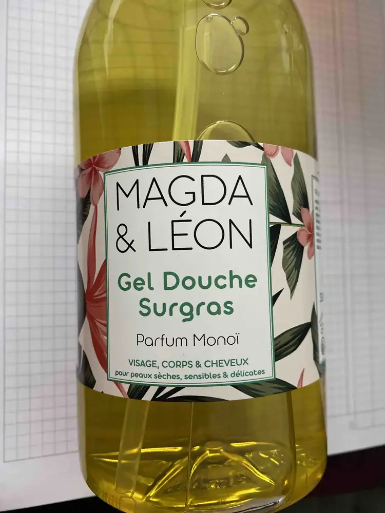 MAGDA & LEON - Gel douche surgras parfum manoï