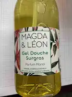 MAGDA & LEON - Gel douche surgras parfum manoï