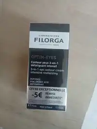FILORGA - Optim-eyes - Contour yeux 3-en-1 défatiguant intensif