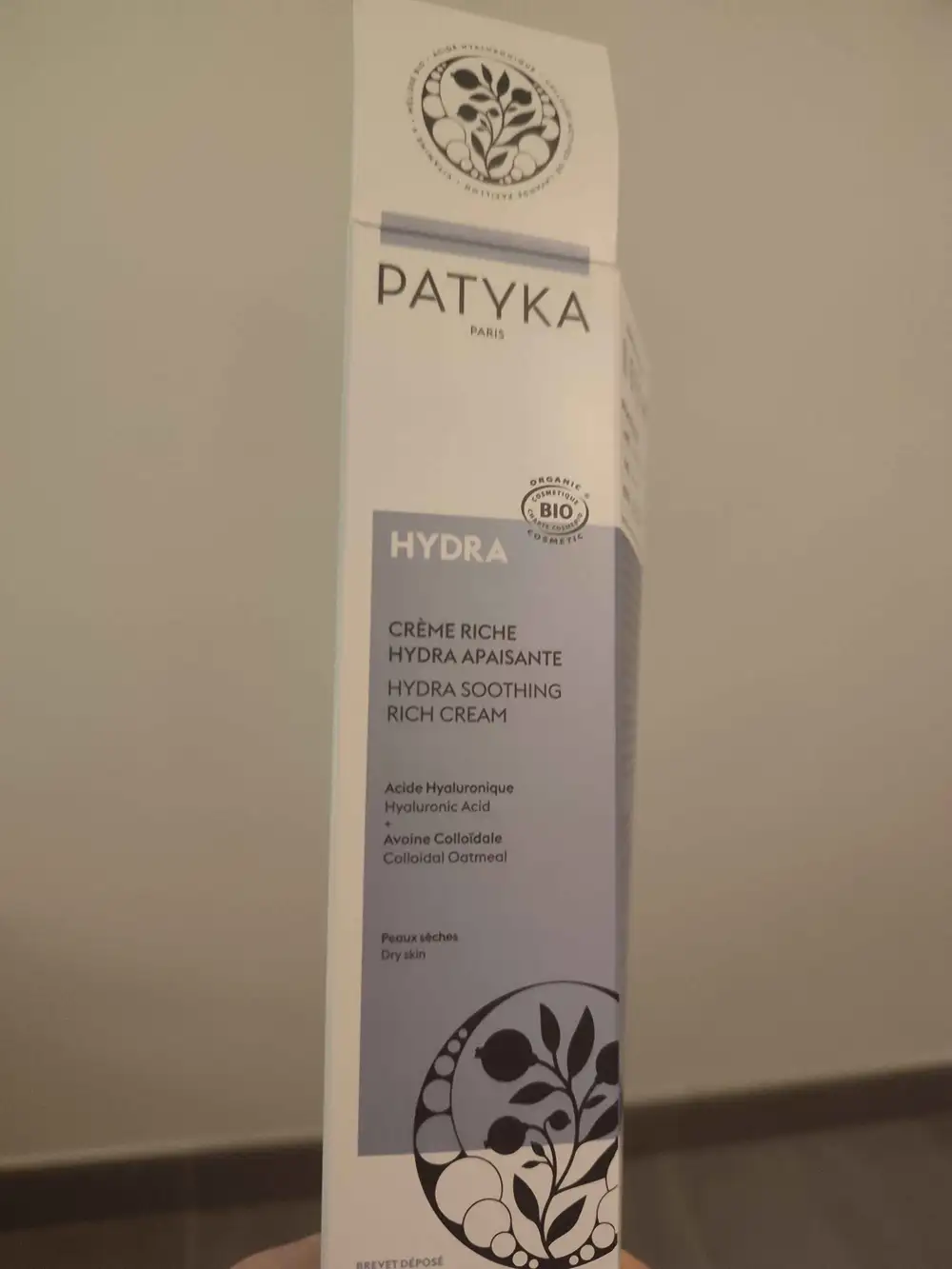 PATYKA - Crème riche hydra apaisante