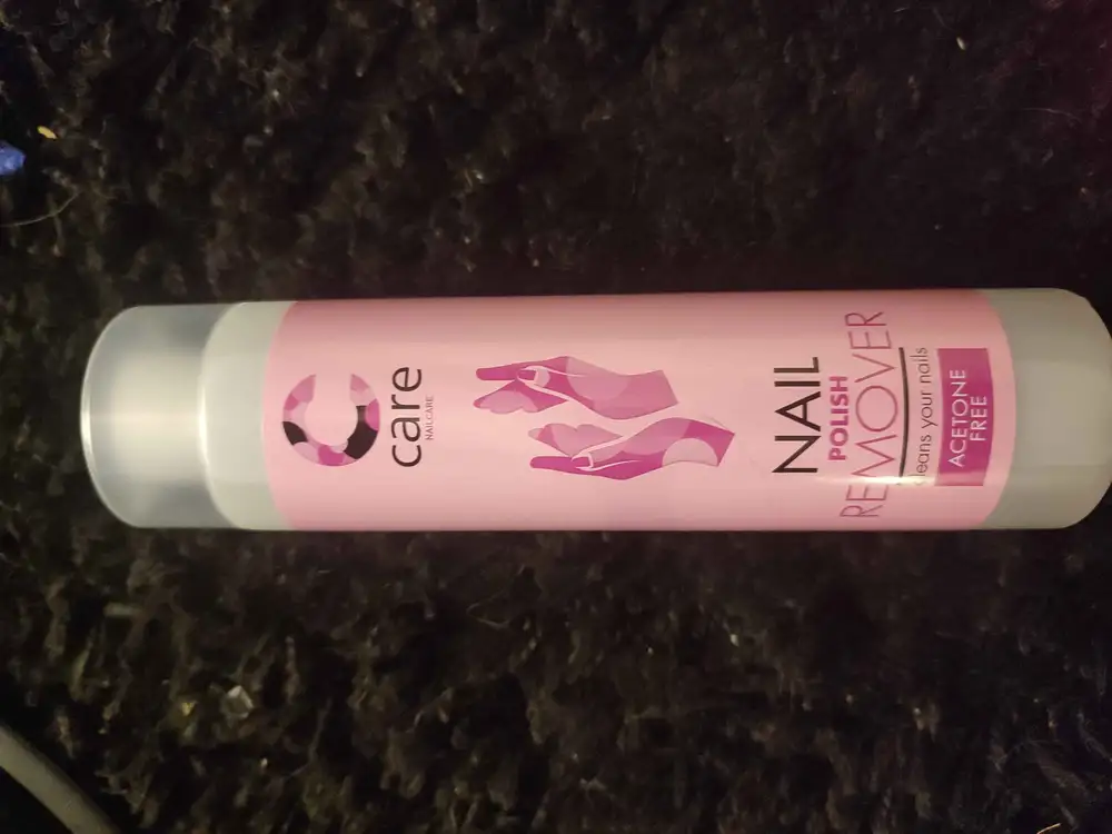 CARE NAILCARE - Nail polish remover acetone free