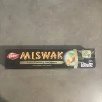 DABUR - Miswak - Super whitening toothpaste activated charcoal