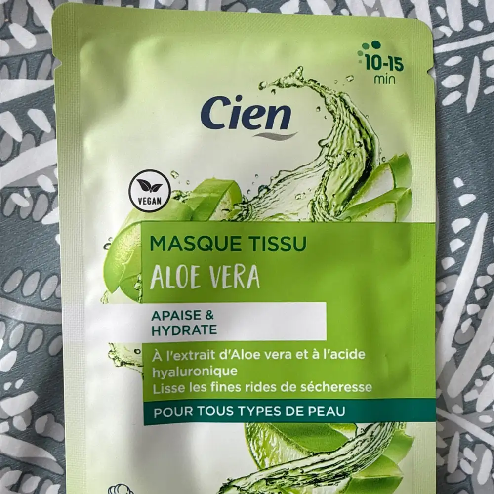 CIEN - Masque tissu aloe vera