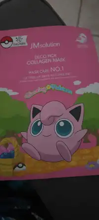 JMSOLUTION - Blooming pokémon - Deco pick collagen mask