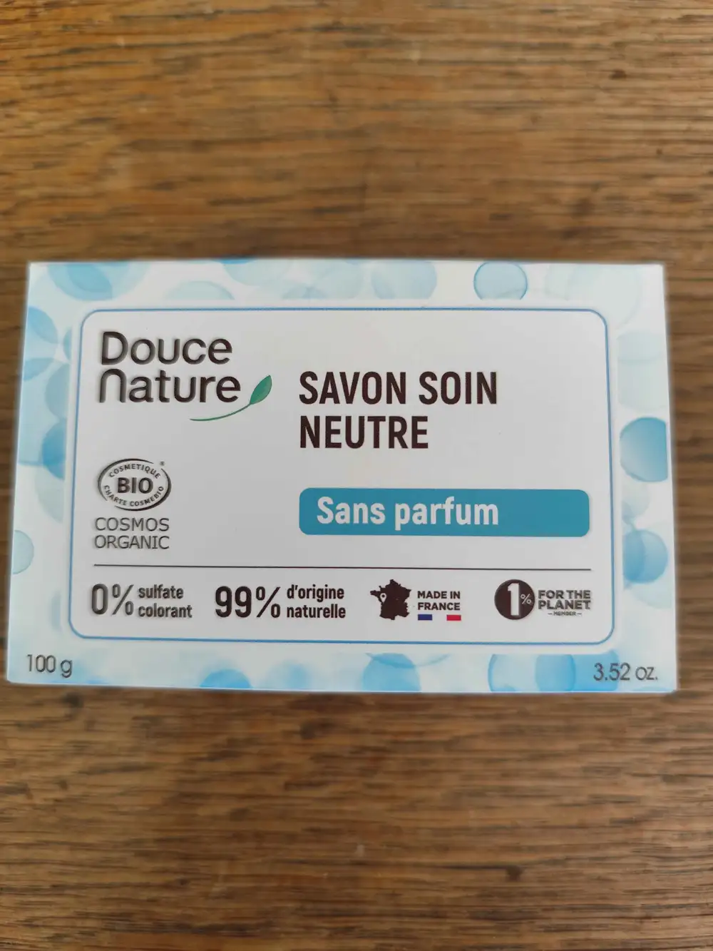 DOUCE NATURE - Savon soin neutre sans parfum