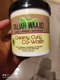TALIAH WAAJID - Creamy curly co-wash